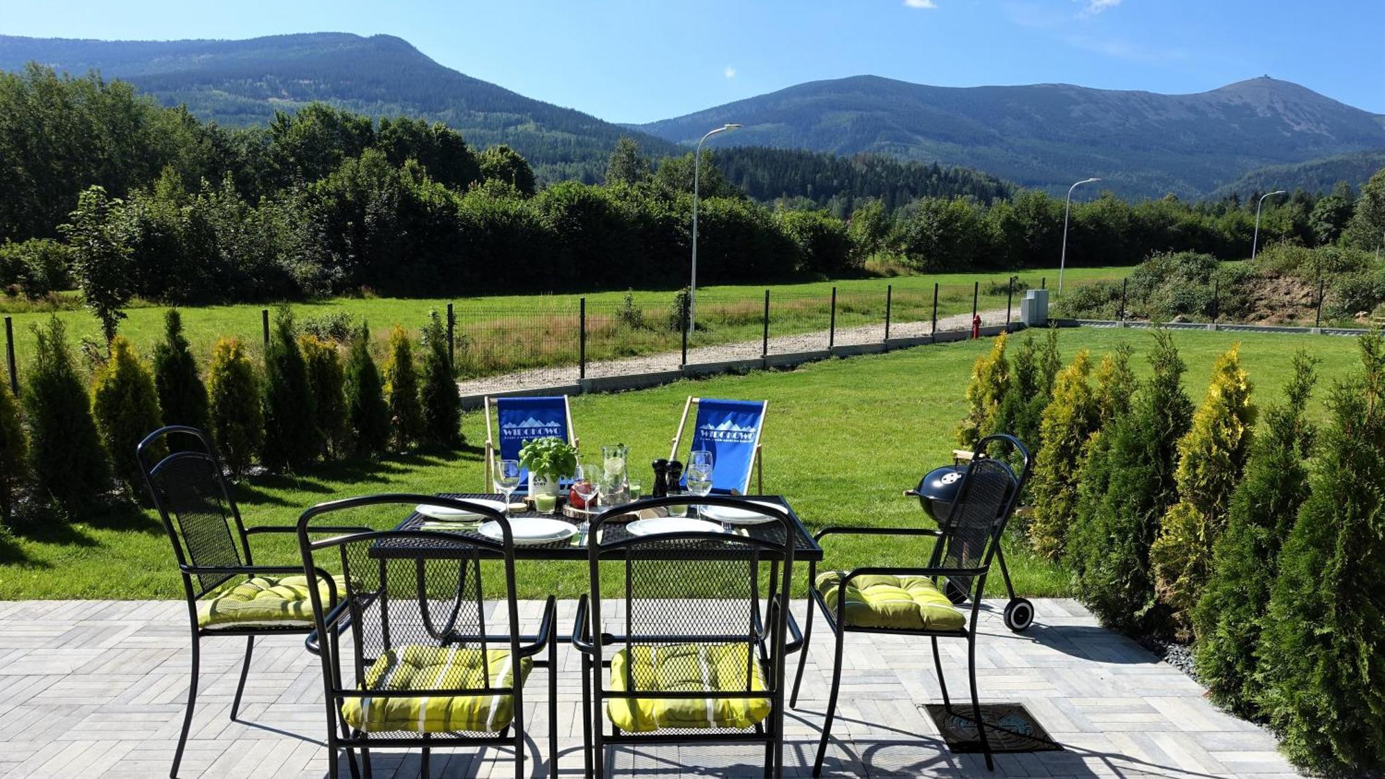 Widokowo - Domki Z Widokiem Na Sniezke Z Jacuzzi I Sauna Karpacz Ruang foto